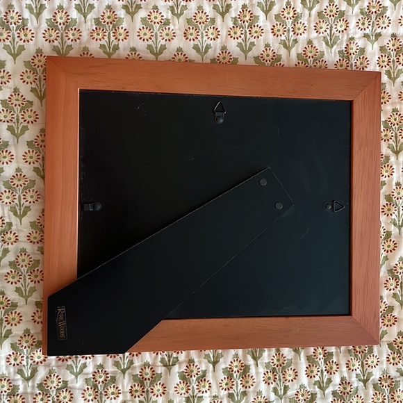 Rare Woods Picture Frame for 8”x 10” Picture Lighter Wood Tone With Black Accent - Picture 2 of 2